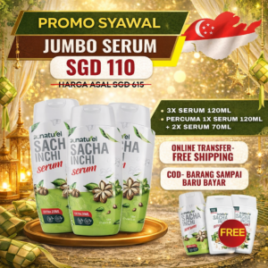 PAKEJ JUMBO 4 BOTOL SERUM PERCUMA 2