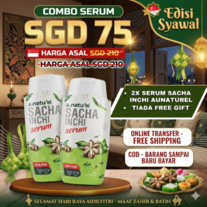 PAKEJ COMBO 2 BOTOL SERUM