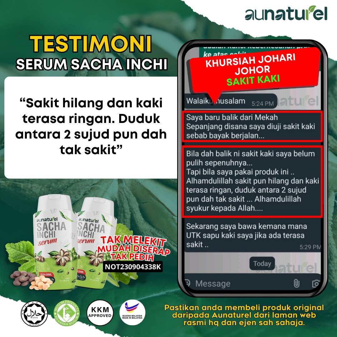 [PLACEHOLDER] Ganti dengan gambar testimoni Khursiah