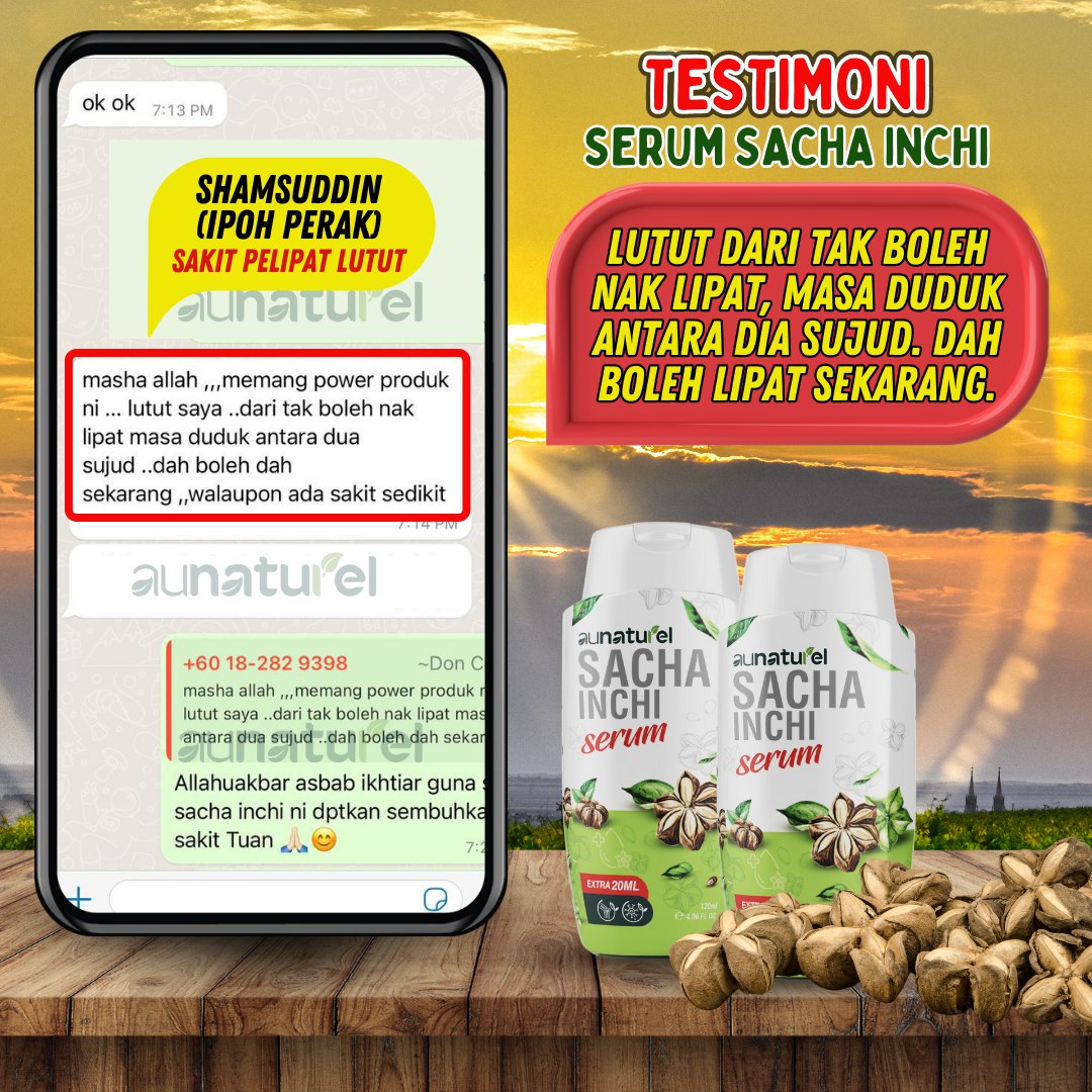 [PLACEHOLDER] Ganti dengan gambar testimoni Shamsuddin