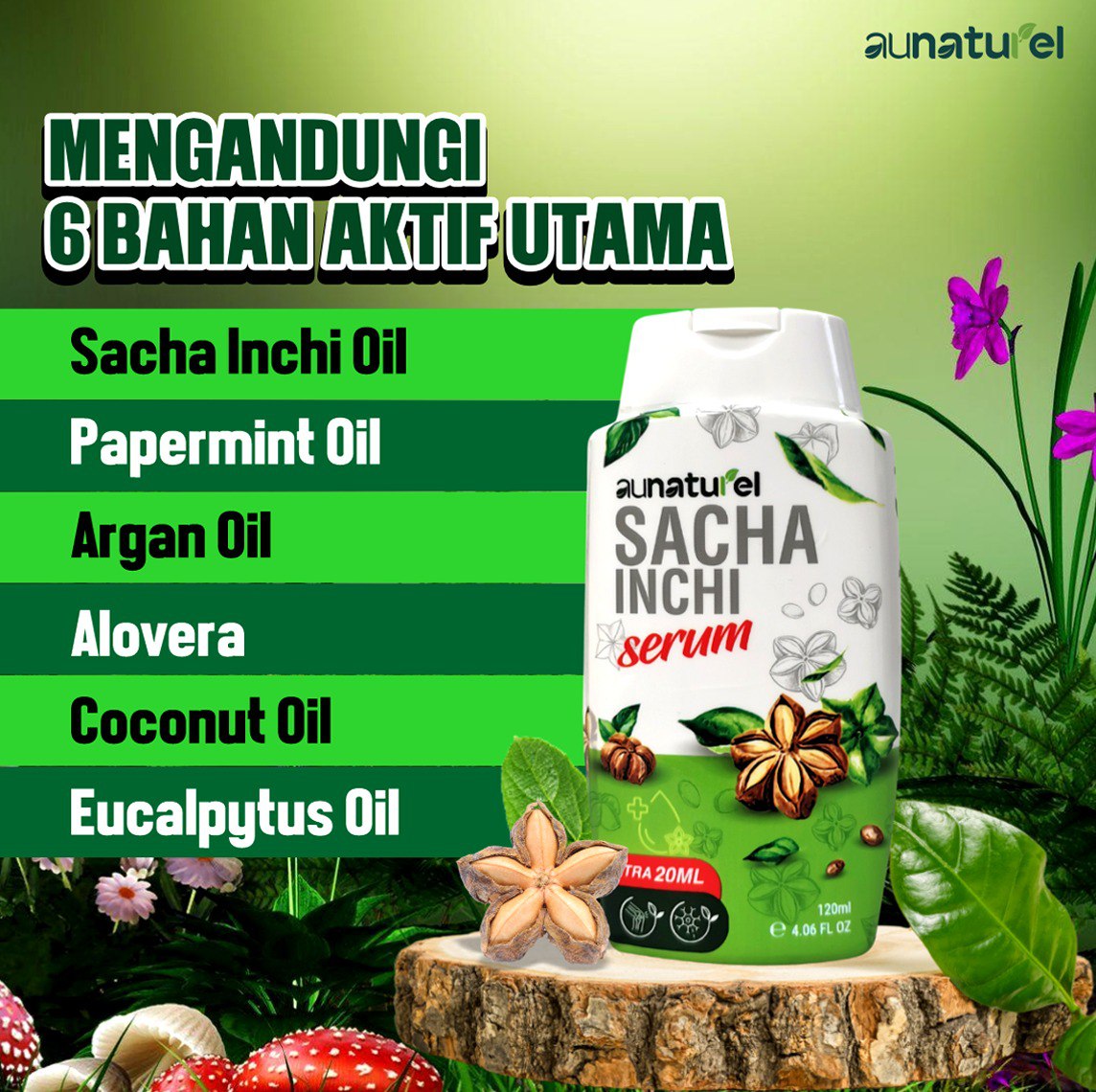 Sacha Inchi Serum Product